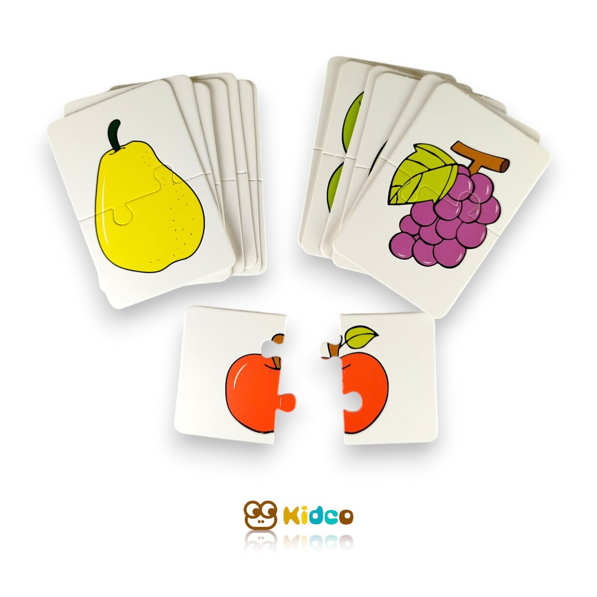 kidco puzzle owoce