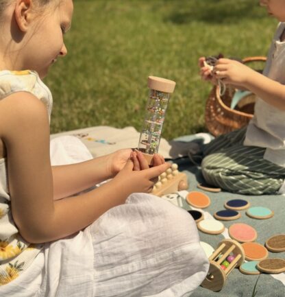 kidco drewniana grzechotka
